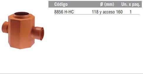 Pileta octogonal con sifón