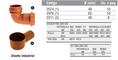 Receptáculo Balcón